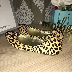 Women’s Audrey Brooke Cheetah Flats - Size 8.5